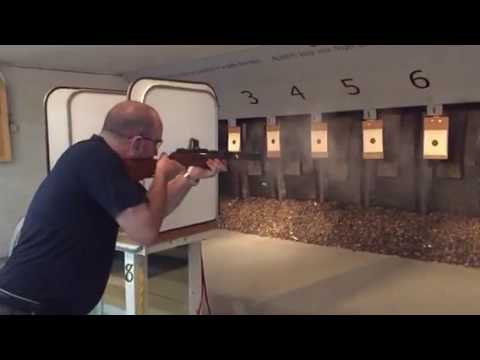 MP-18 firing the world's first Submachine Gun