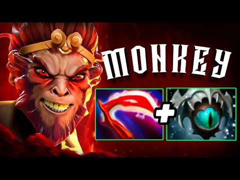 11Mins Diffusal Blade Monkey King 34Kills Brutal Burst Desolator + Skadi Carry Dota 2