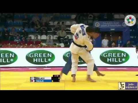 Judo 2013 World Masters Tyumen: Pollack (ISR) - Takajo (JPN) [-66kg] semi final