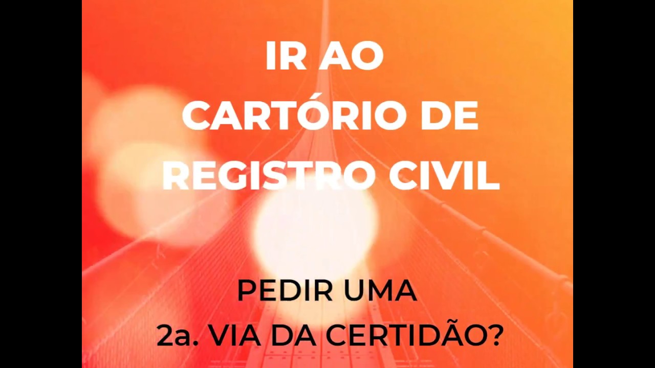 Cartorio Registro Civil - Qualquer Doc
