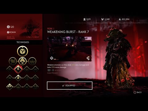 Ghost of Tsushima Legends - Life God/Death God Ronin Build