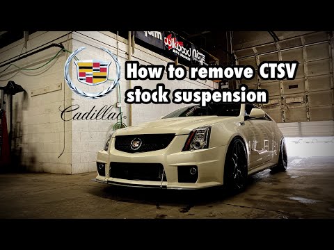 CTSV- how to remove stock suspension