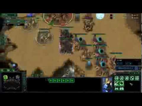 Starcraft 2 Heart of the Swarm 1v1 Time-Lapse Victory