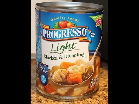 Progresso: Chicken & Dumpling Food Review