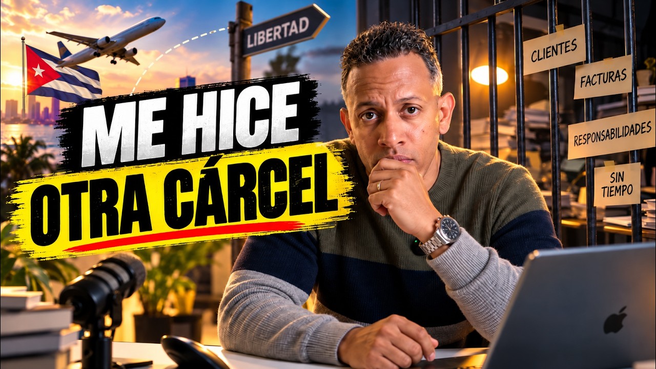 EMIGRÉ BUSCANDO LIBERTAD… Y TERMINÉ PRESO DE MI PROPIO NEGOCIO