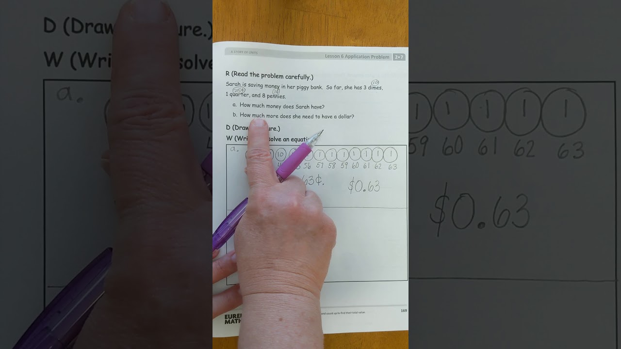 Eureka Second Grade Module 7 Lesson 6 Application Problem