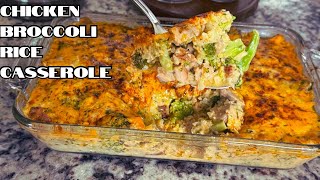 Easy Chicken Broccoli Rice Casserole | Bariatric & Keto Friendly Recipe | Cauliflower Rice