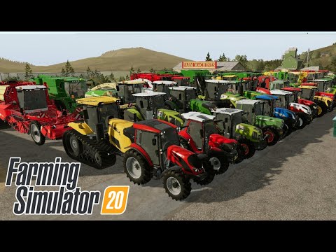 ALL VEHICLE ON FARMING SIMULATOR 20 | Farming Simulator 20 | Fs 20 | Timelapse