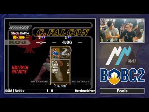 No Audio EGM Robbo vs Bertbusdriver Melee Pools   Battle of BC 2