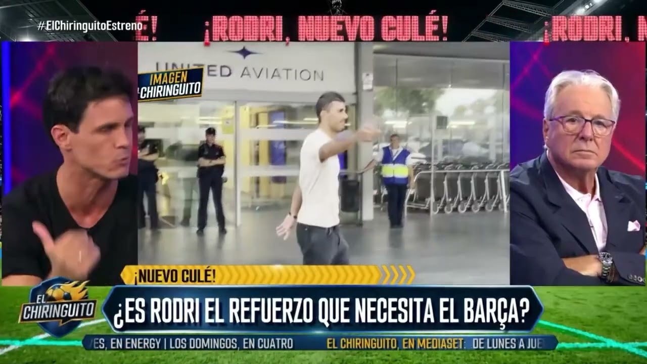 💥 EDU AGUIRRE y el “FICHAJE INNECESARIO" de RODRI por el BARÇA