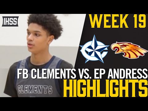 Malik Olajuwon Shines as Fort Bend Clements Battles Andress High