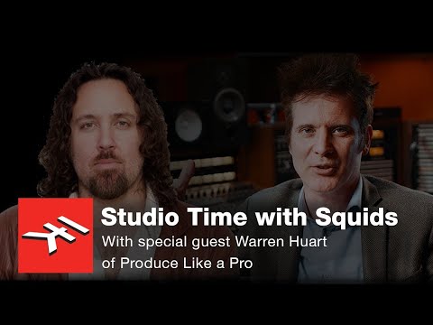 Studio Time with Squids - Recorded LIVE with Warren Huart