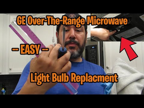 GE Over-The-Range Microwave Light Bulb Replacement JVM6175SK5SS