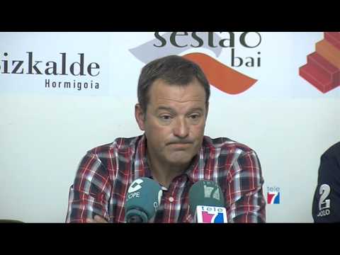 David Movilla y Angel Viadero tras Sestao River 1   SD Leioa 2