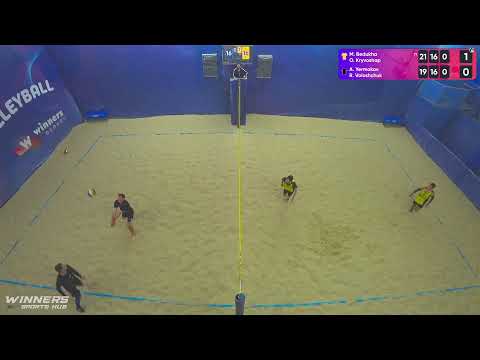 22:10 M.Bedukha / O.Kryvoshap - A.Yermakov / R.Voloshchuk | Winners Beach Volleyball
