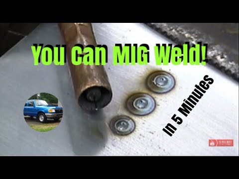 Learn How to MIG Weld Automotive Sheet Metal in 5 Minutes
