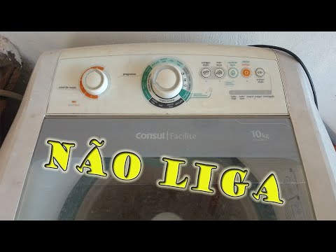 resolvido maquina de lavar consul facilite não liga