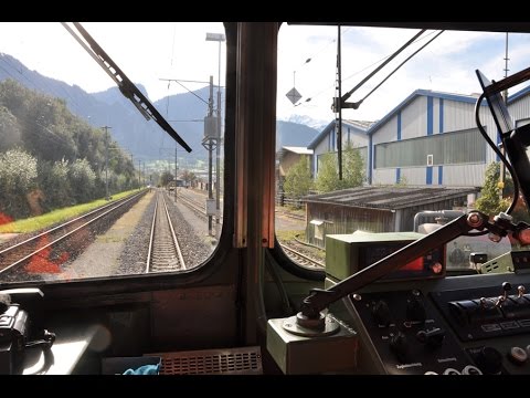 Cab Ride with Freight Train over Albula Pass - Part 2