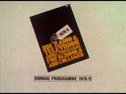 Monday 13th March 1978 BBC1 - Schools - General Studies - Rare Domestic Recording