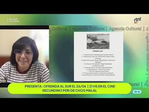 #agendacultural OFRENDA AL SUR SE PRESENTA EN CHOS MALAL