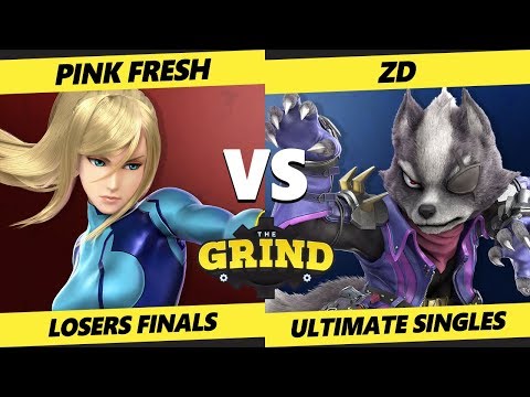 Smash Ultimate Tournament - Pink Fresh (ZSS, Chrom) Vs. ZD (Fox, Wolf) The Grind 101 SSBU L. Finals