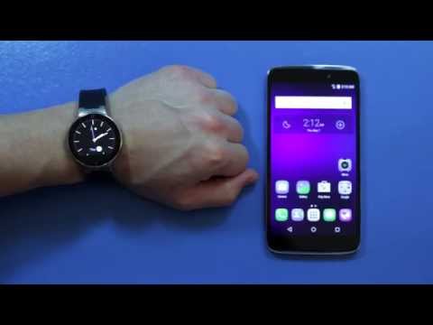 ALCATEL ONETOUCH Watch - How To Pair with Smartphone Using Bluetooth