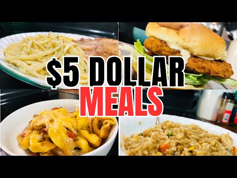 $5 DINNERS | 10 BEST Quick & Easy Cheap Meal Ideas | Affordable Dinner Recipes | Simple Recipes
