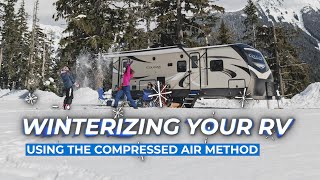 How to winterize your RV plumbing system using the Compressed Air Method