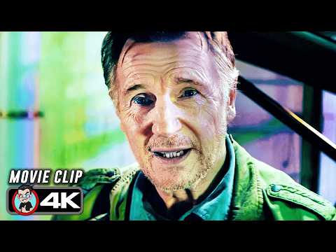 Liam Neeson Nukes Zombies Scene | COLD STORAGE (2026) Movie CLIP 4K