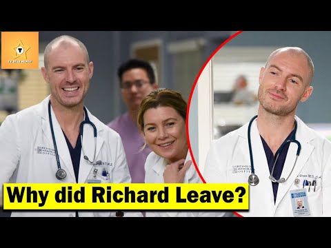 Richard Flood on Why He Left Grey's Anatomy - What happened to Cormac Hayes?