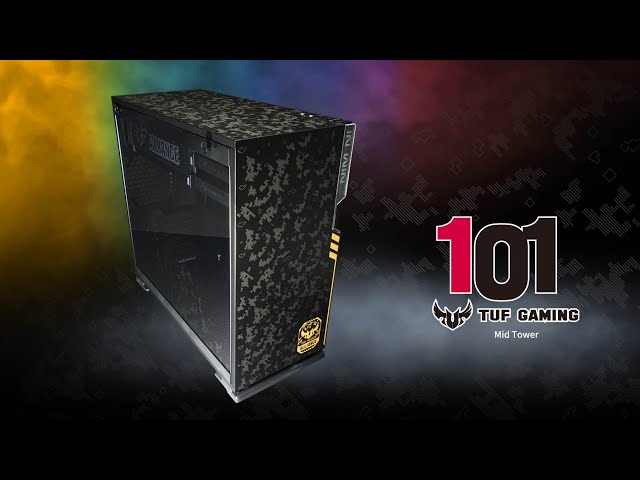 In Win 101 TUF Gaming Vidro Temperado USB 3.0 RGB Preta video