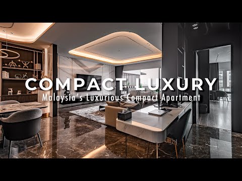 Spacious Luxury Compact Apartment Design | Luxurious & Elegant Marble Design | Luxurious Lifestyle