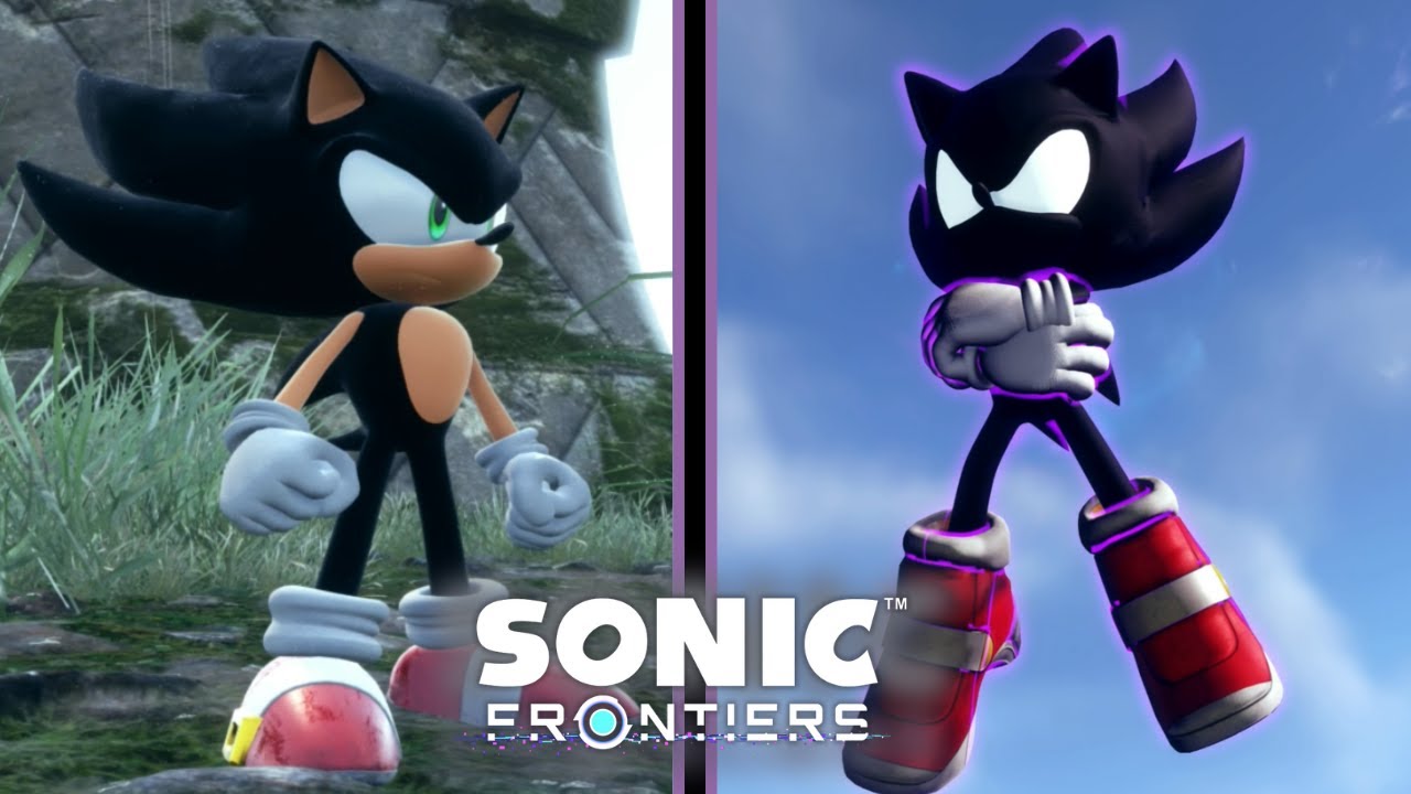 ⚫ SEMI DARK SONIC AND SUPER DARK SONIC FRONTIERS! 4K