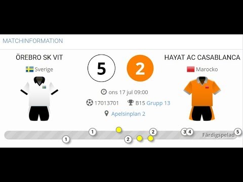 2019-07-17 Gothia Cup ÖSK P04 vit - Hayat AC Casablanca (5-2)