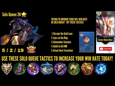 TRYING TO IMPROVE YOUR 50% WIN RATE IN SOLO QUEUE? WATCH THIS TUTORIAL EXPLAINED BY A HYLOS ROAMER.