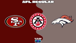 AFL | 49ers v. Broncos | Universe Football
