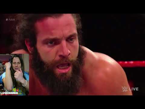 WWE Raw 3/26/18 Elias vs Rhyno