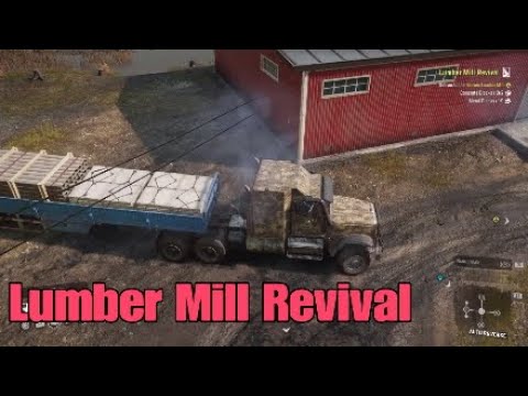 Snow Runner Lumber Mill Revival