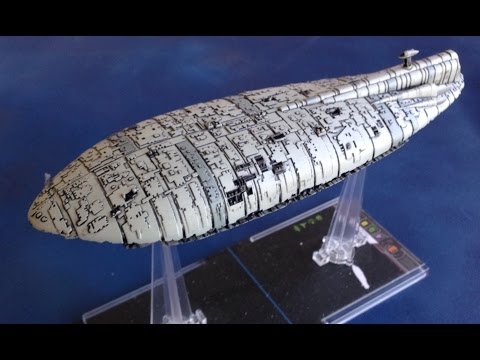 The Cardboard Dungeon: X-Wing Ship Review - Rebel Transport