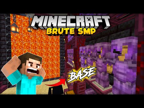 Advisable Gaming - Minecraft most powerful secret base in brute smp |becoming overpowered @Never_Stop_SG @notzeusee