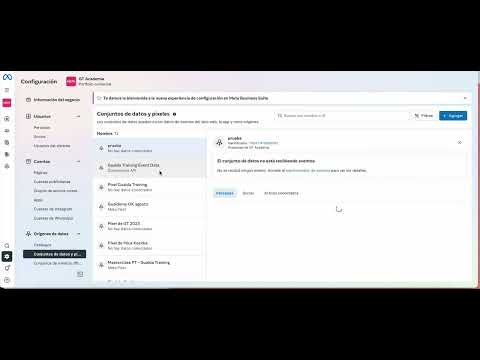 Configuración de negocio