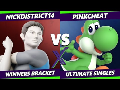 S@X 419 Winners Bracket - NickDistrict14 (Wii Fit) Vs. pinkcheat (Yoshi) Smash Ultimate SSBU