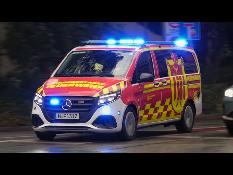Neuer Kindernotarzt Feuerwehr München [NEF KND] [NEUFAHRZEUG]