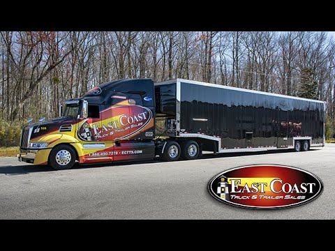 A Walk Through An Enclosed Car Transport Trailer