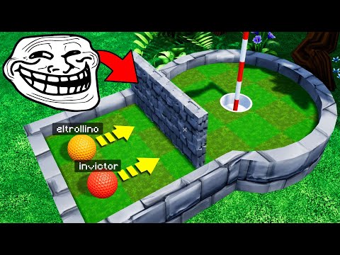 99% IMPOSIBLE COMPLETAR ESTE HOYO SECRETO 😂 MAPA TROLL en GOLF IT con LOS COMPAS