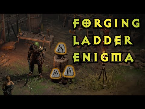 Made Myself a Day 20 ~ Ladder Enigma, Farmed for it on Players 1 Setting Exclusively!