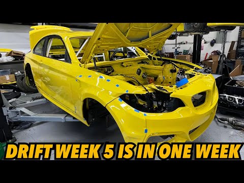 Last minute Drift Week 5 build is insane!  B58 2 series build!
