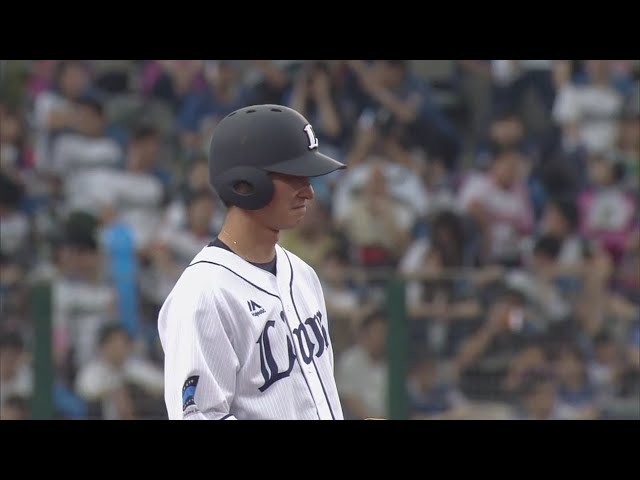 【6回裏】粘りの獅子打線!! ライオンズ・金子侑 逆転のタイムリーヒット!! 2018/5/26 L-F