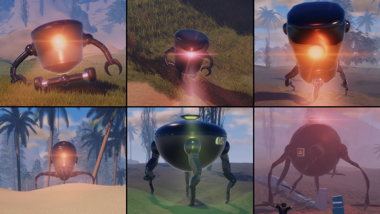 Atmosphere Update - All Omnidroids Fight | Omnidroids Test | Roblox