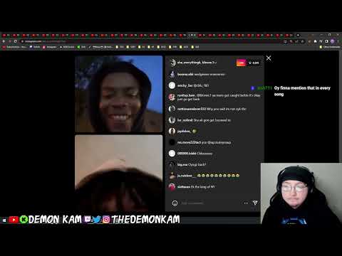 Demon Kam Reacts to Sha EK RUNNING OUT OF SUGARHILL!